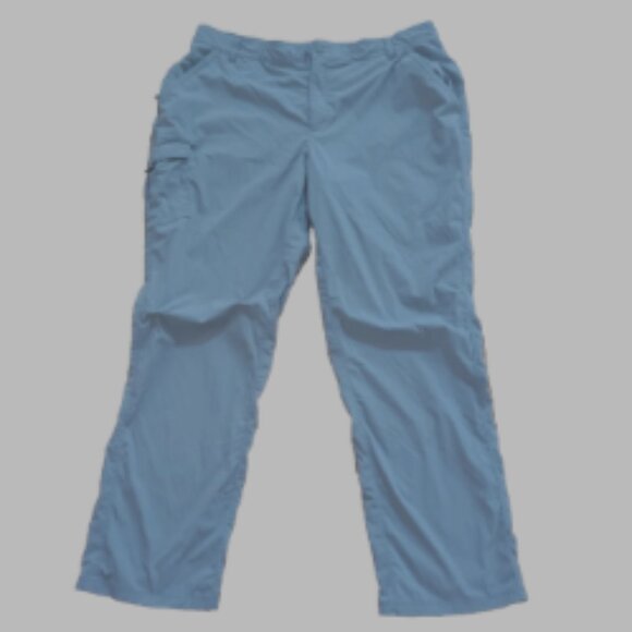 NEW  L L Bean Trail Comfort Lightweight Outdoor Waterproof Cargo Pants XL/L Gray - Picture 4 of 17